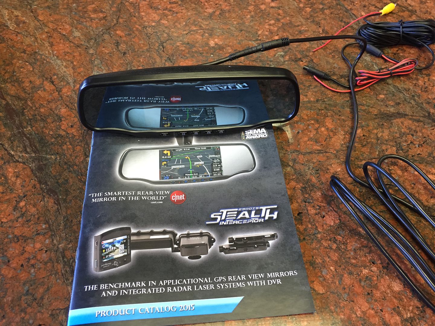 A new rear view Mirror and Camera system From AppTronics Polaris RZR